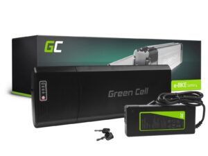 Green Cell Elcykelbatteri 36V 12Ah – Pakethållare (inkl laddare)