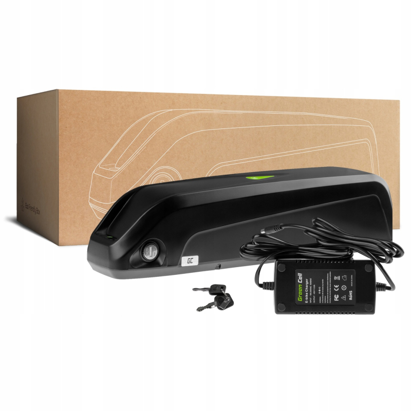 Green Cell GC PowerMove Elcykelbatteri 36V 14.5Ah (inkl laddare)